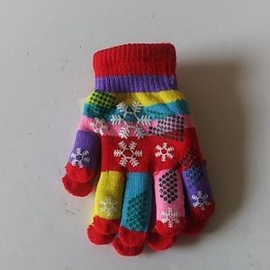 Super warm girls winter gloves